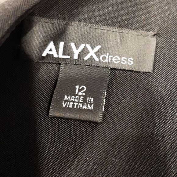 ALYX Stretch Little Black Dress NWT - Picture 7 of 16